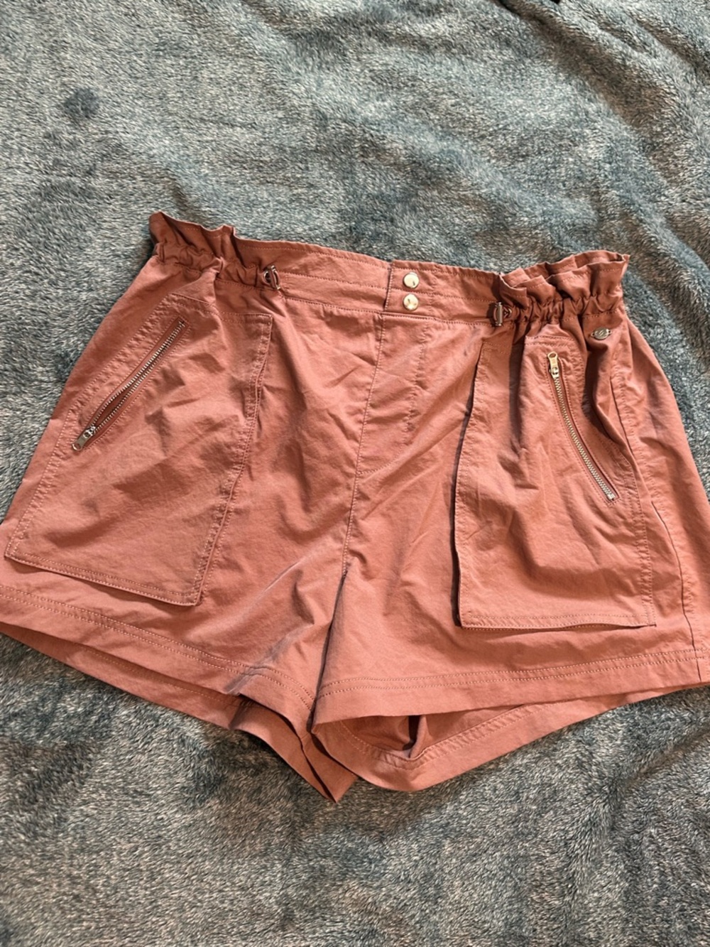 Calia High-Waist Paperbag Women's Shorts